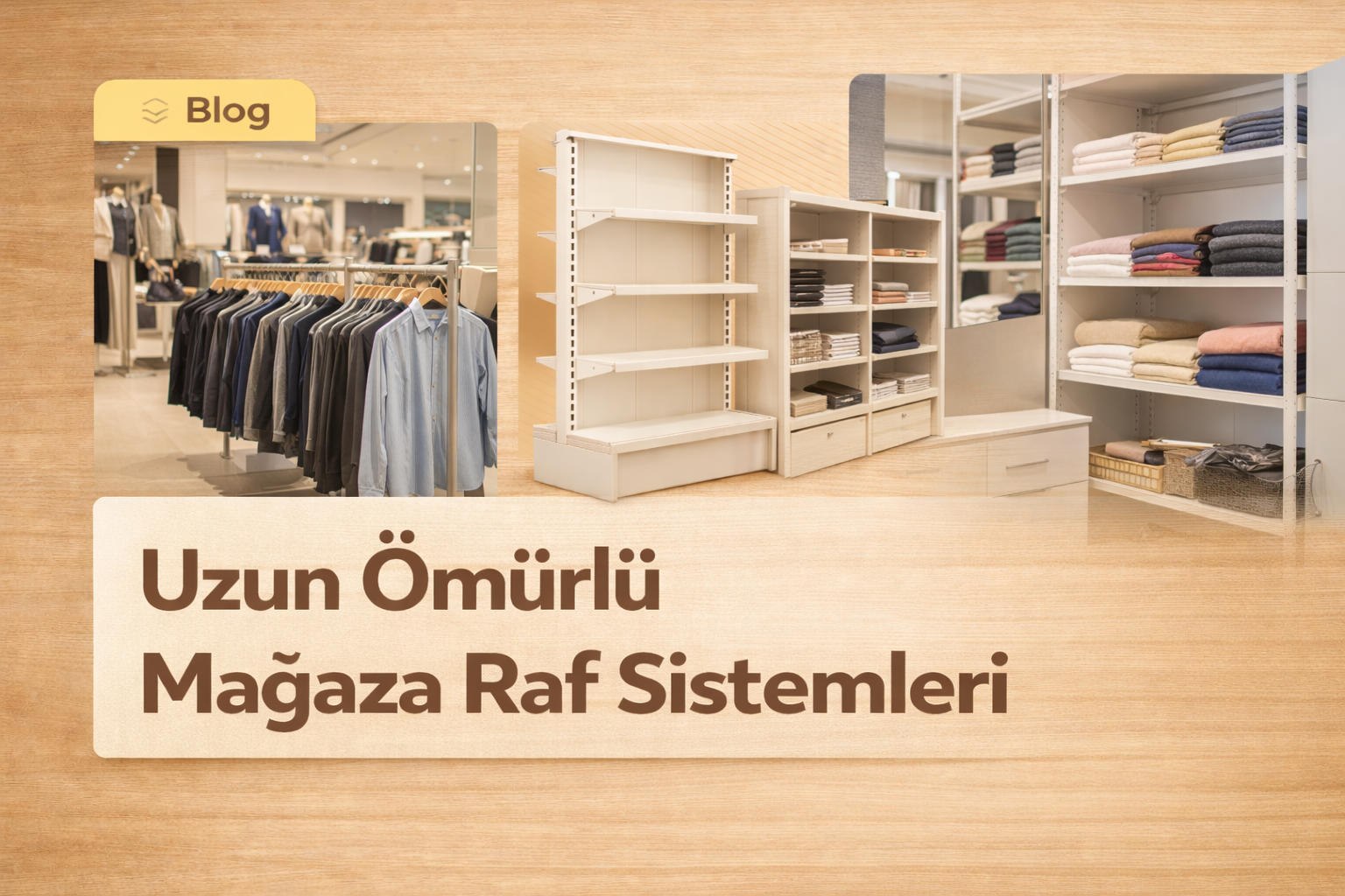 Uzun ömürlü mağaza raf sistemleri ve dayanıklı mağaza dekorasyon çözümleri