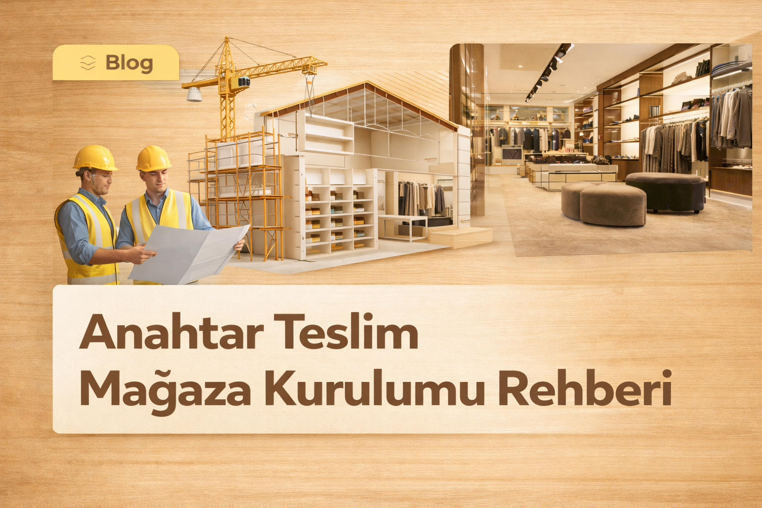 anahtar teslim mağaza kurulumu