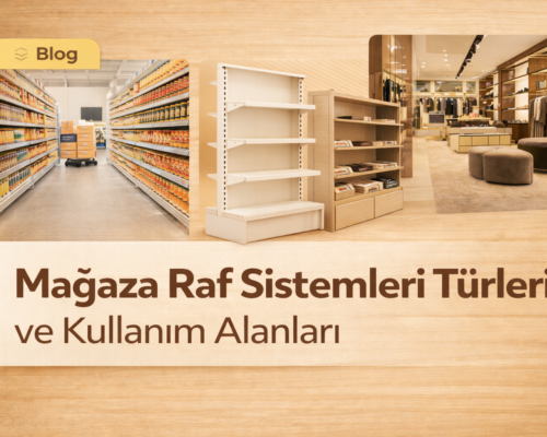 Mağaza Raf Sistemleri Türleri ve Kullanım Alanları