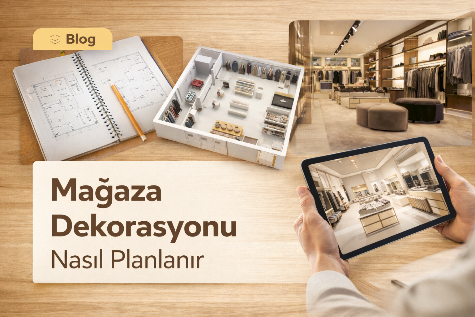 Mağaza dekorasyonu nasıl planlanır, raf yerleşimi ve konsept tasarım süreci