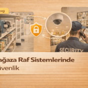 meşe raf mağaza raf sistemlerinde güvenlik